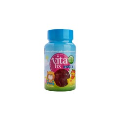 Intermed Multi & Probio VitaFix Gummies Bear Strawberry Παιδικές Πολυβιταμίνες Σε Ζελεδάκια Με Σχήμα Αρκουδάκι Και Γεύση Φράουλα 60 τεμάχια