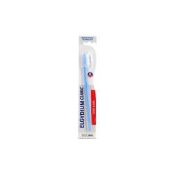 Elgydium Clinic Semi-Hard 25/100 Toothbrush Medium Hardness Ideal For Daily Use 1 piece