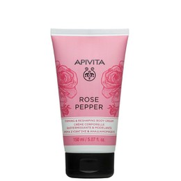 Apivita Rose Pepper Κρέμα Σύσφιξης Σώματος 150 ml
