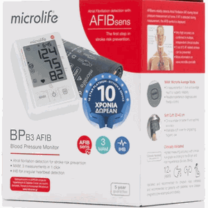MICROLIFE BP B3 AFIB Πιεσόμετρο Μπράτσου