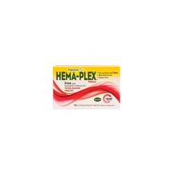 Natures Plus Hema Plex Συμπλήρωμα Διατροφής Με Εξαιρετική Φόρμουλα Για Τη Βελτίωση Της Ποιότητας Του Αίματος 30 ταμπλέτες