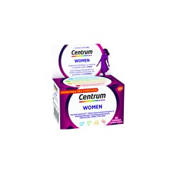 Centrum Women A To Zinc Συμπλήρωμα Διατροφής Mε Βιταμίνες Μεταλλικά Στοιχεία & Βιταμίνη D Ειδικά Σχεδιασμένο Για Γυναίκες 30 ταμπλέτες