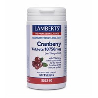 Lamberts Cranberry 18.750mg 60 Ταμπλέτες