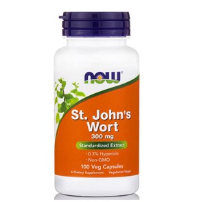 Now Foods St. John's Wort 300 mg ( 100 Φυτικές Κάψ
