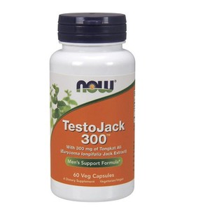 Now Foods TestoJack Νatural Testosterone Boost 300