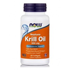 Now Foods Neptune Krill Oil 500mg Συμπλήρωμα Διατρ