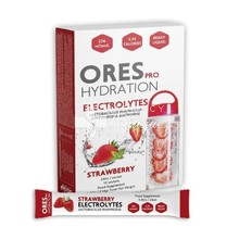 Eifron Ores Pro Hydration Electrolytes Strawberry - Ηλεκτρολύτες (φράουλα), 10 φακελάκια