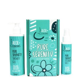 Aloe Plus Gift Set Pure Serenity Shower Gel-Ενυδατ