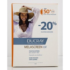 DUCRAY Melascreen SPF 50 2X50ml Ξηρο Δερμα -20%