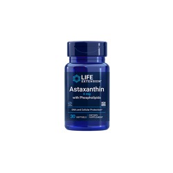 Life Extension Astaxanthin 4mg With Phospholipids Aσταξανθίνη 30 μαλακές κάψουλες