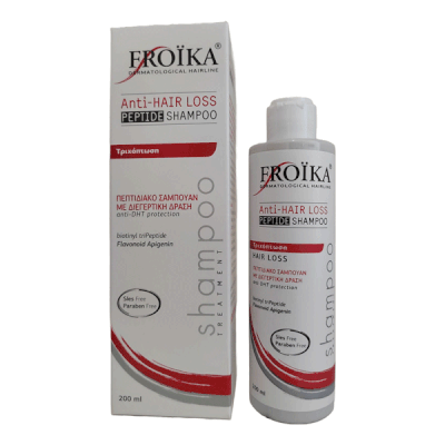 Froika Anti-Hair Loss Peptide Shampoo Σαμπουάν Κατά Tης Τριχόπτωσης Για Λεπτά Και Αδύναμα Μαλλιά 200ml
