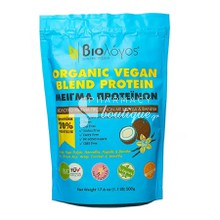 Βιολόγος Organic Vegan Blend Protein - Μείγμα Πρωτεϊνών, 500gr