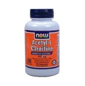 Now Foods Acetyl-L Carnitine 500 mg - 50 Vcaps