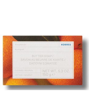 Korres Kumquat Butter Soap, 150g