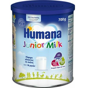 Humana Junior Milk 18M+ Ρόφημα Γάλακτος σε Σκόνη, 