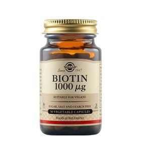 Solgar Biotin 1000mcg 50 Tablets