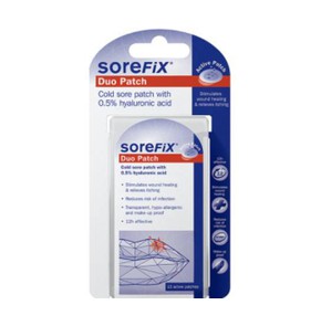 Sorefix Duo Patch for Cold Herpes, 15 pcs