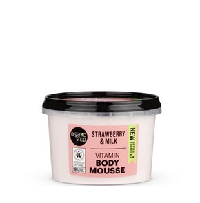 Natura Siberica Organic Shop Body Strawberry & Mil