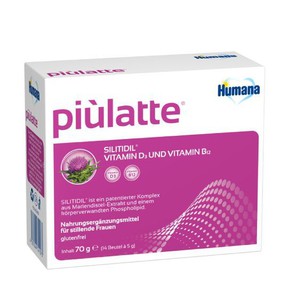 Humana Piulatte for Βreastfeeding Mothers, 14x5g 