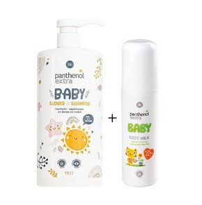 Panthenol Extra Set ​Baby 2 in 1 Shampoo & Bath Βρ