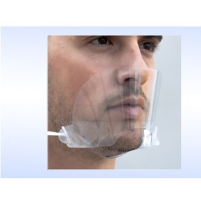  EPSILON Face Shield - Small Mouth Face Cover With