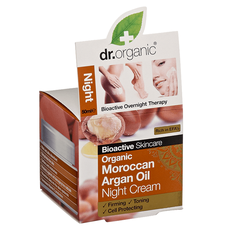 Dr Organic Moroccan Argan Oil Night Cream Κρέμα Νύ