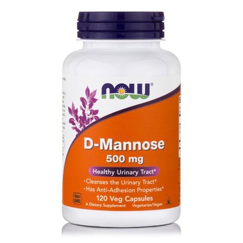 NOW FOODS D MANNOSE 500MG 120 CAPS