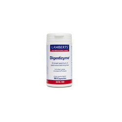 Lamberts Digestizyme Συμπλήρωμα Διατροφής Με Σύμπλεγμα Πεπτικών Ενζύμων Για Την Σωστή Λειτουργία Του Πεπτικού Συστήματος 100 κάψουλες