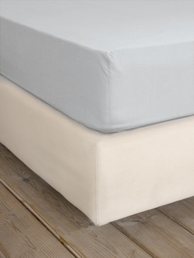 Bedsheet - Unicolors - Shiny Gray