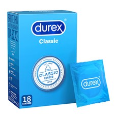 Durex Classic Προφυλακτικά Ευκολοφόρετα 18Τμχ. 