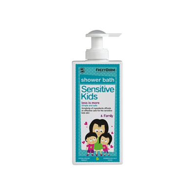FREZYDERM Sensitive Kids Shower Bath & Family Παιδικό Αφρόλουτρο Για Όλη ΄Την Οικογένεια, 200ml 