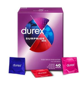 Durex Surprise Mix Latex, 40pcs