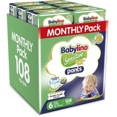 Babylino MONTHLY PACK Pants Cotton Soft Unisex No6