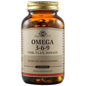 SOLGAR Omega 3-6-9 120softgels