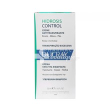 Ducray Hidrosis Control Anti-Perspirant Cream (Face / Hands / Feet) - Κρέμα κατά της Εφίδρωσης, 50ml