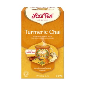 Yogi Tea Turmeric Βιολογικό Τσάι με Κουρκουμά, 17 