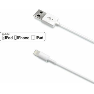 Celly Data Cable Lightning White 1m