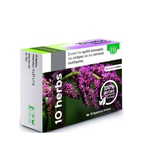 ESI 10 Herbs Colon Cleanse, 40 Tabs