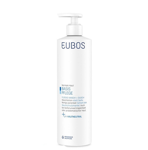 Eubos Liquid Blue Washing Emulsion, 400ml