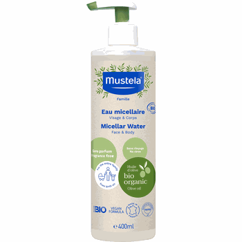 MUSTELA ORGANIC MICELLAR WATER WITH OLIVE OIL & AL