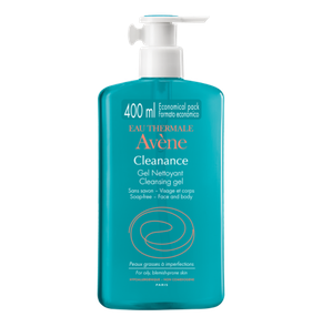 Avene Cleanance Soapless Gel Cleanser, 400ml