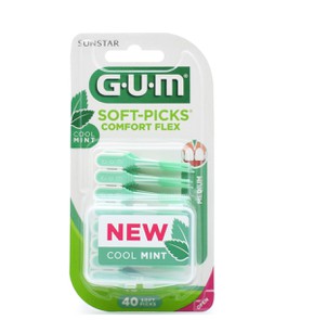 Gum 670 Soft-Picks Comfort Flex Cool Mint-Μεσοδόντ