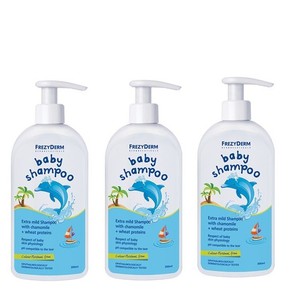 3x Frezyderm Baby Shampoo, Βρεφικό Σαμπουάν, 3x300