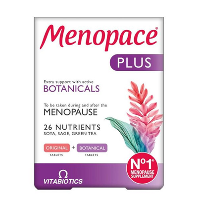 Vitabiotics Menopace Plus 28tabs + 28tabs βοτάνων 