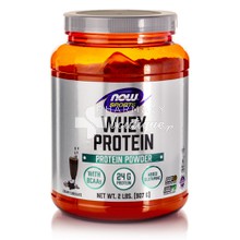 Now Sports Whey Protein (Dutch Chocolate), 907g (2lb)