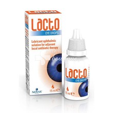 Novax Lacto Eye Drops - Οφθαλμικές Σταγόνες για Ξηροφθαλμία, 15ml