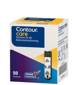 Ascensia Contour Care Strips For Glucose Measuring