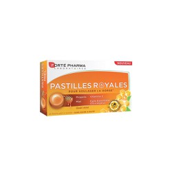 Forte Pharma Pastillies Royales Παστίλιες Mε Πρόπολη Και Γεύση Μέλι Για Τον Πονόλαιμο 24 Τεμαχίων