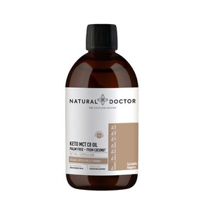 Natural Doctor Keto MCT C8 Oil, 500ml
