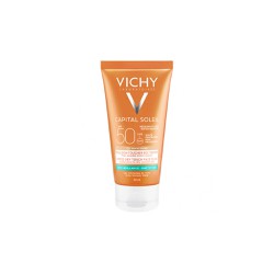 Vichy Ideal Soleil Mattifying Face Tinted Dry Touch SPF50+ Αντηλιακή Κρέμα Προσώπου Με Χρώμα Και Ματ Αποτέλεσμα 50ml
